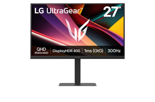 LG IPS QHD UltraGear Gaming monitor 27G640A-B.AEUQ