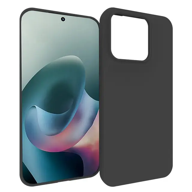 SKALO Mattsvart Ultratunn TPU Skal för Motorola Moto G67 5G