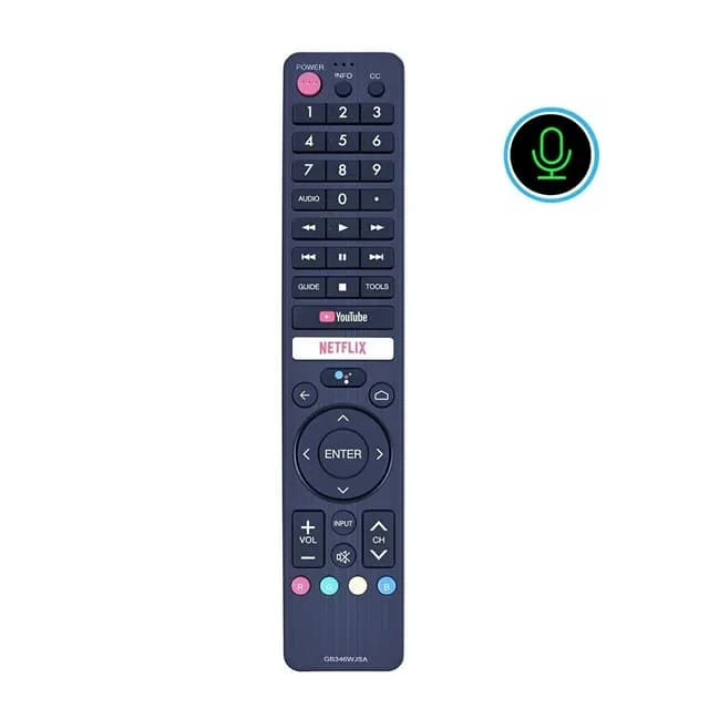 MTK TV-fjärrkontroll, ersättning för Sharp GB346WJSA med röstfunktion