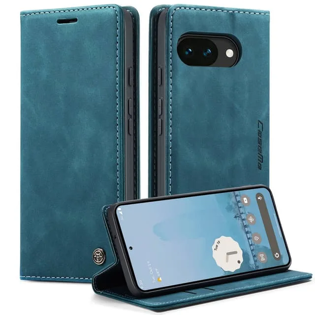 CaseMe fodral med stativ för Google Pixel 10A, blått