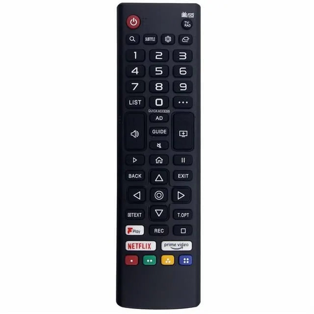 TV-fjärrkontroll, ersättning för RCA AKB76037023