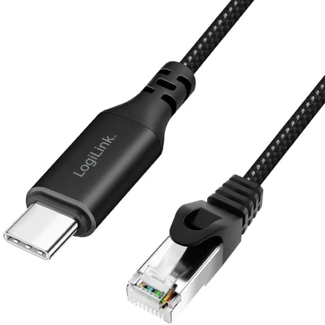 LogiLink USB-C till Nätverkskabel RJ45 1 Gbps