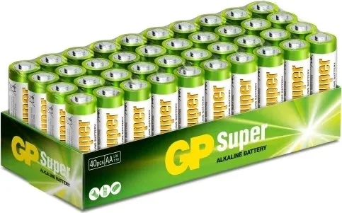 GP Super Alkaline AA-batteri 40-pack