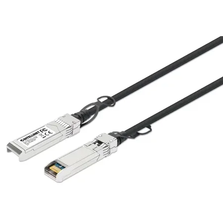 Intellinet 508452 InfiniBand- och fiberoptisk kabel 5 m SFP+ silver