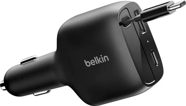 Belkin 75W billaddare (svart)