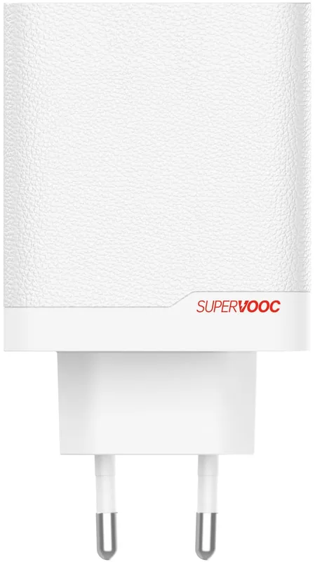 OnePlus Laddare SUPERVOOC 120W 2 Portar med Kabel Vit