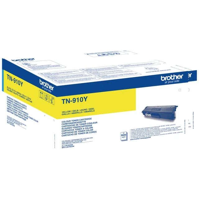 Brother Toner TN910Y TN-910 Gul