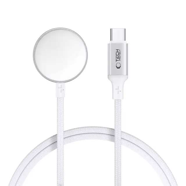 Tech-Protect MC02 UltraBoost magnetisk laddare USB-C 1m Apple Watch