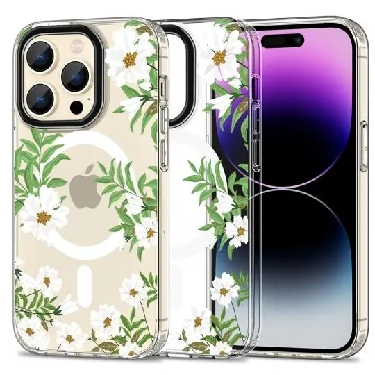 Tech-Protect Mobilskal till iPhone 15 Pro Max Magsafe Mood- Spring Daisy
