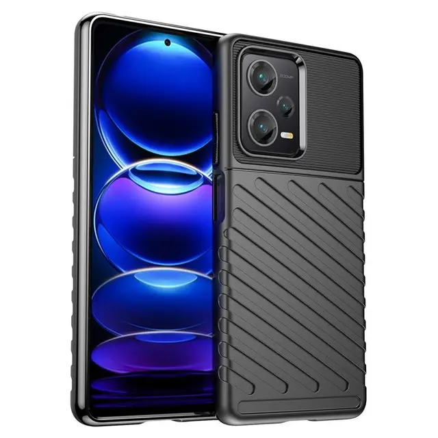 Mobilskal till Xiaomi Redmi Note 12 Pro Plus Thunder Armor Silikon