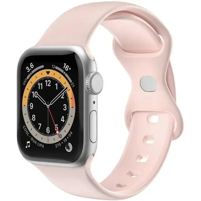 Celly Apple Watch (42/44/45mm) Armband Silikon