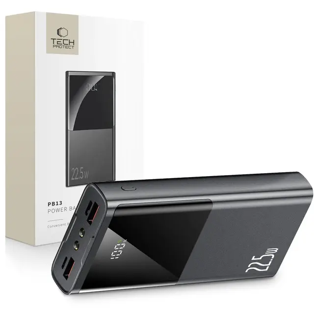 Tech-Protect PB13 22.5W powerbank 20000mAh 4-port