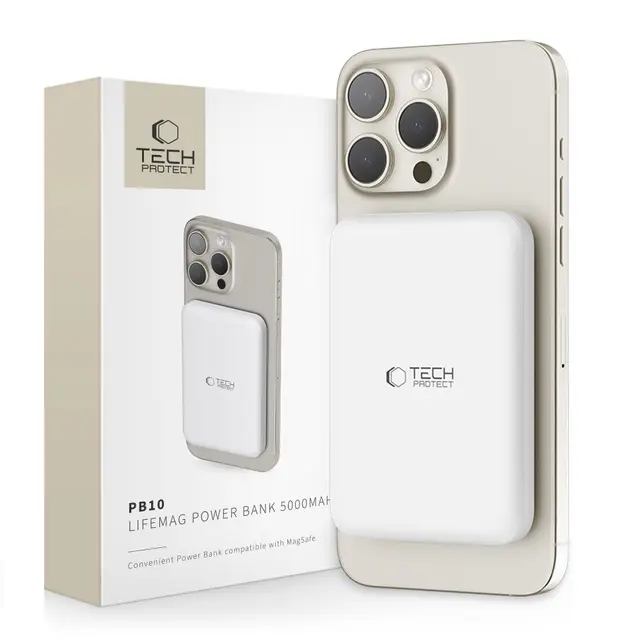 Tech-Protect PB10 LifeMag MagSafe powerbank 5000mAh 15W