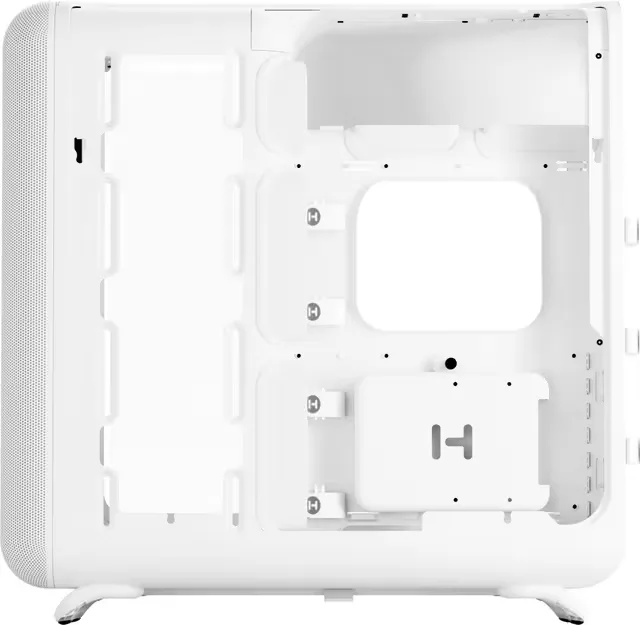 HYTE X50 härdat glas PC-chassi (snövit)