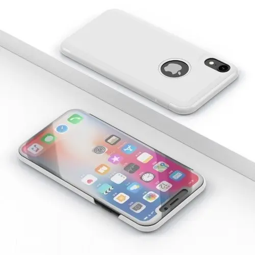 Electroplating Mirror View Fodral till iPhone XS MAX
