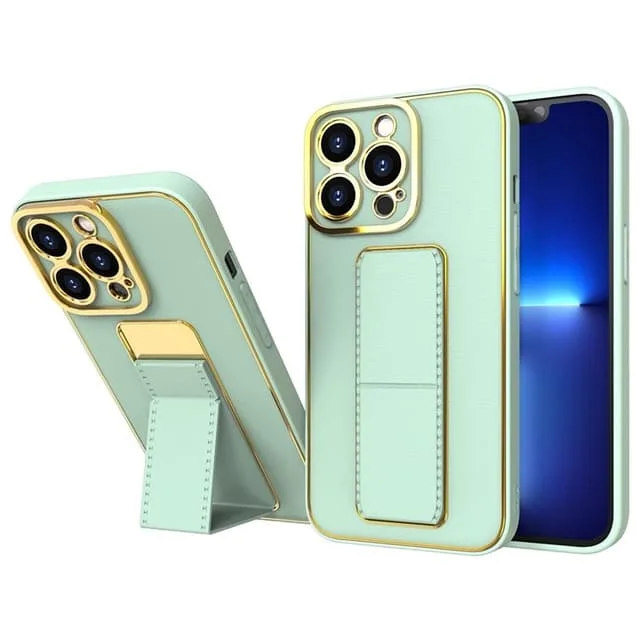OEM skal med ställ till iPhone 13 Pro Max, grön