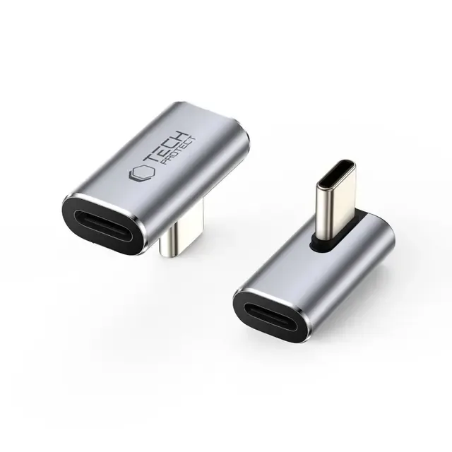 Tech-Protect UltraBoost AA03 USB-C vinkeladapter USB4 100W