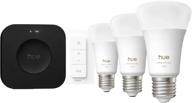 Philips Hue WCA A60 LED-lampa 5W E27 (3-pack)