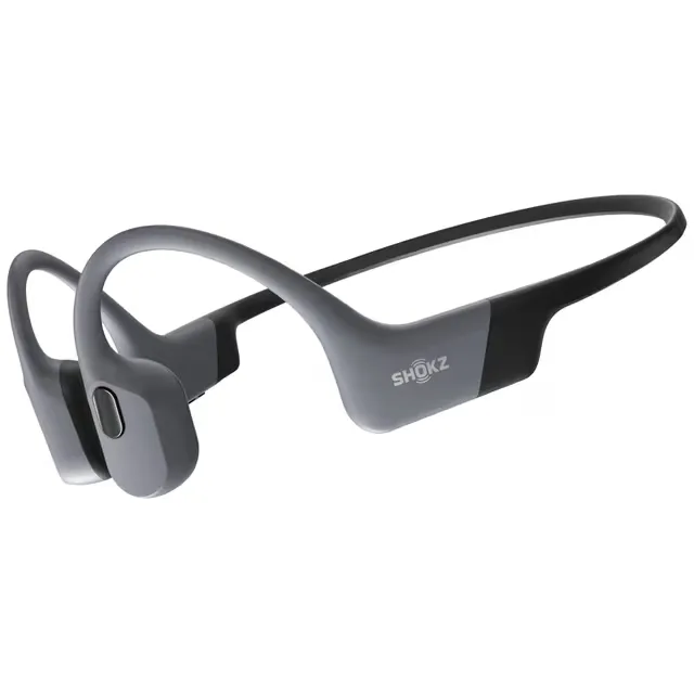 SHOKZ OpenSwim Pro trådlösa open ear-hörlurar, grå