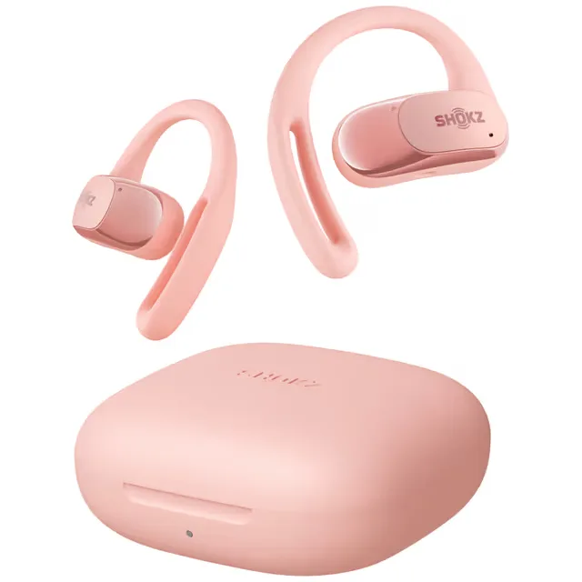 Shokz OpenFit Air trådlösa hörlurar, rosa