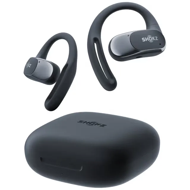 Shokz OpenFit Air True Wireless-hörlurar, svart