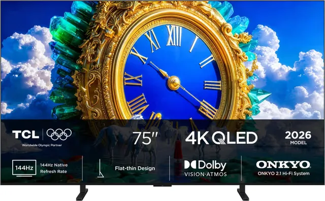 TCL A400 75A400 75" 4K QLED TV (2026)