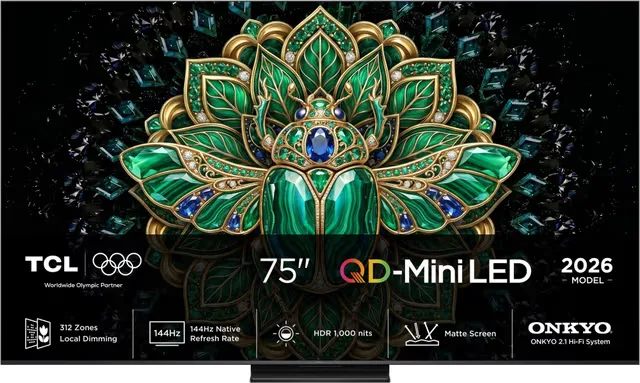 TCL 75" MQLED75L 4K QD-Mini LED TV (2026)