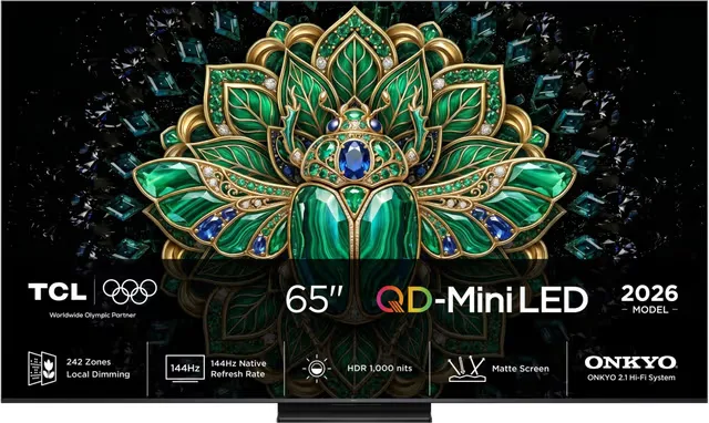 TCL 65" MQLED75L 4K QD-Mini LED TV (2026)