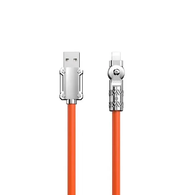 Dudao Kabel USB-A Till Lightning (1m) Angled