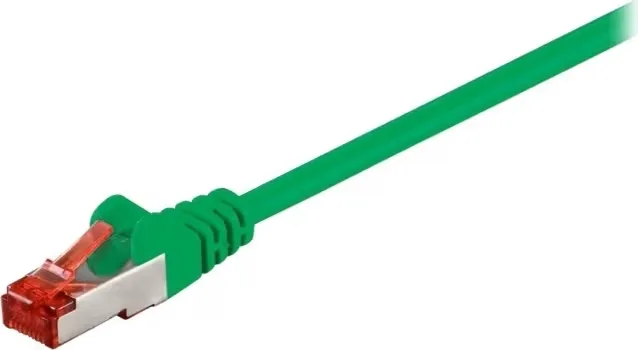 Goobay CAT 6 S/FTP CU 1m Grön