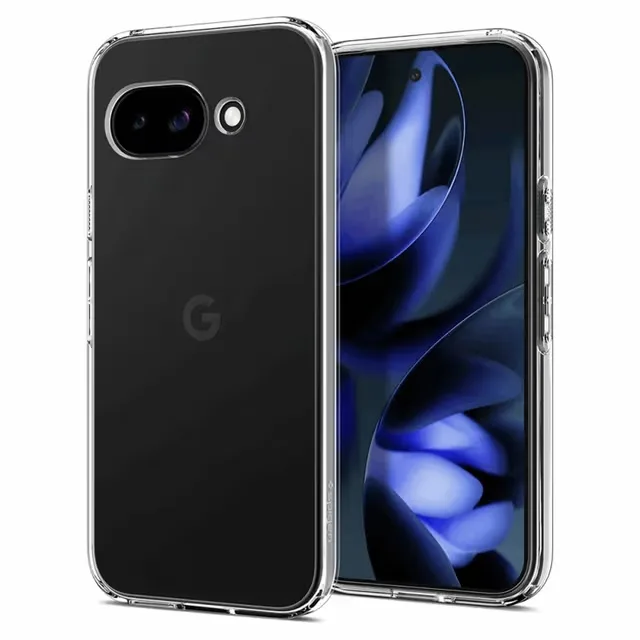 Spigen Crystal Flex skal för Google Pixel 9a, genomskinligt