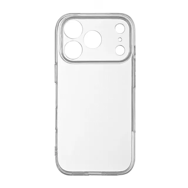 Onsala genomskinligt skal återvunnen TPU iPhone 17 Pro