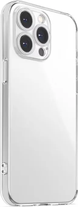 Slimmat skal i TPU till iPhone 15 Pro, Transparent