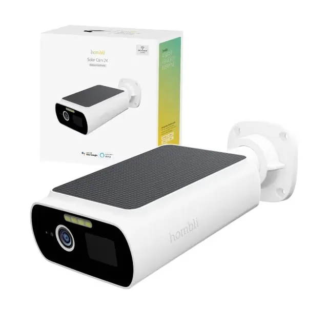 Hombli Solar Cam övervakningskamera 2K Wi-Fi
