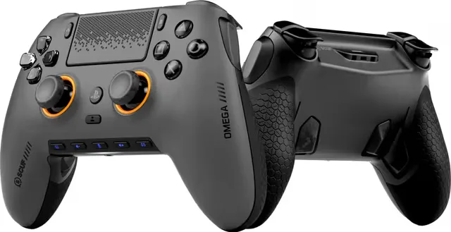 Scuf Omega PS5/PC trådlös handkontroll (stålgrå)
