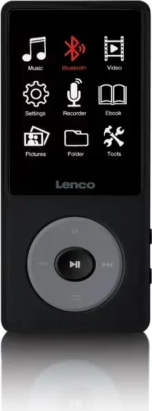 Lenco Xemio-860BK Bärbar CD-spelare Svart