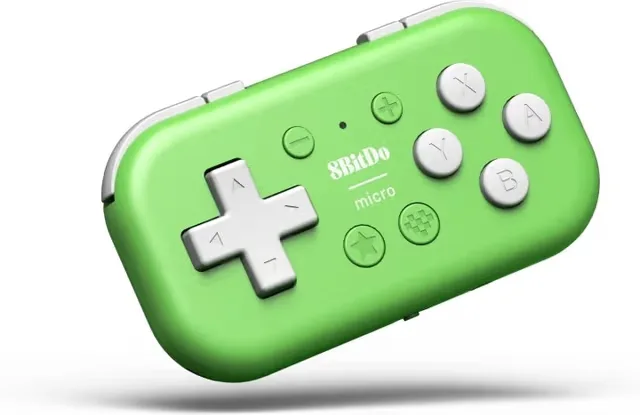 8BitDo Micro Bluetooth-spelkontroll, grön