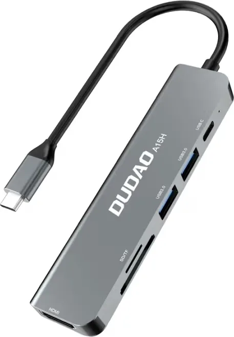 Dudao A15H 6-in-1 Type-C Adapter Dockingstation
