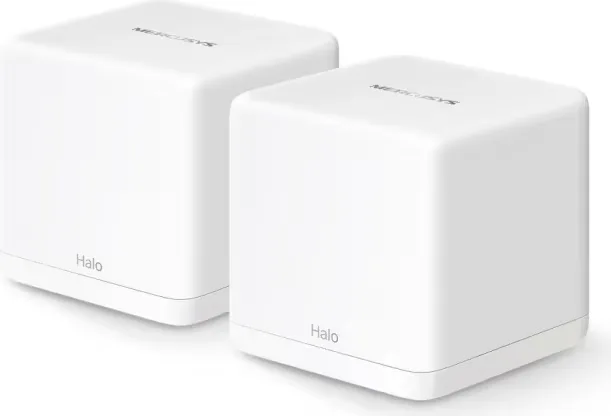 TP-Link Mercusys Halo H60X AX1500 Mesh Wi-Fi 6-system för hela hemmet (2-pack)