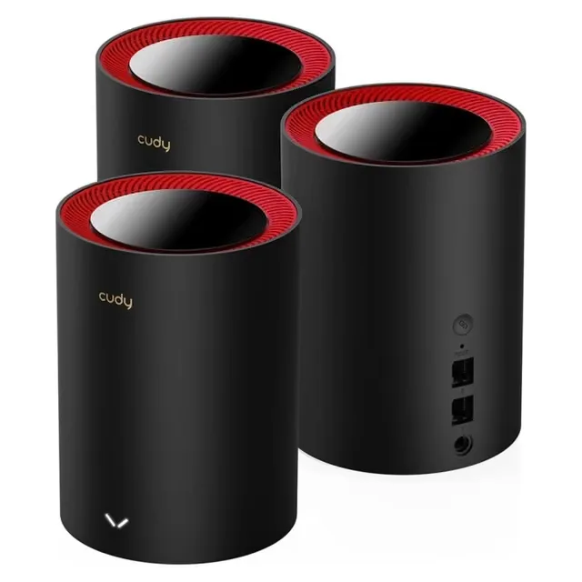 CUDY Mesh Solution M3000 3-pack AX3000 Gigabit Wi-Fi 6 2.5G