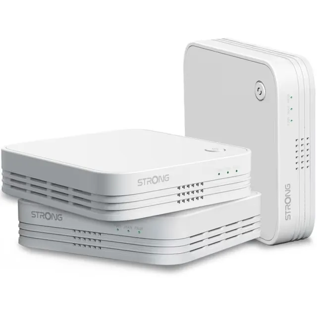 Strong Atria WiFi Mesh 1200 startpaket 2,4+5 GHz, 3-pack