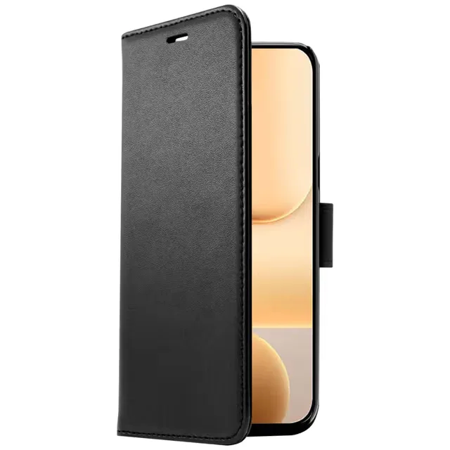 Honor 600 Lite Screenor Smart plånboksfodral (Svart)