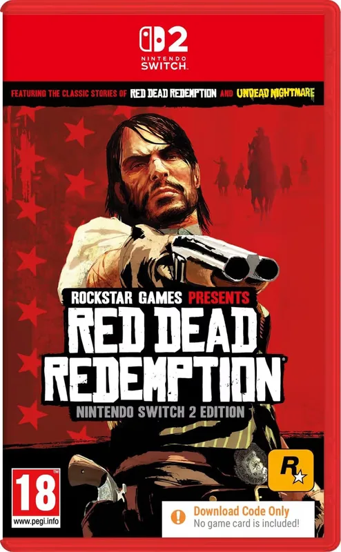 Red Dead Redemption HD Code in box (Switch 2)