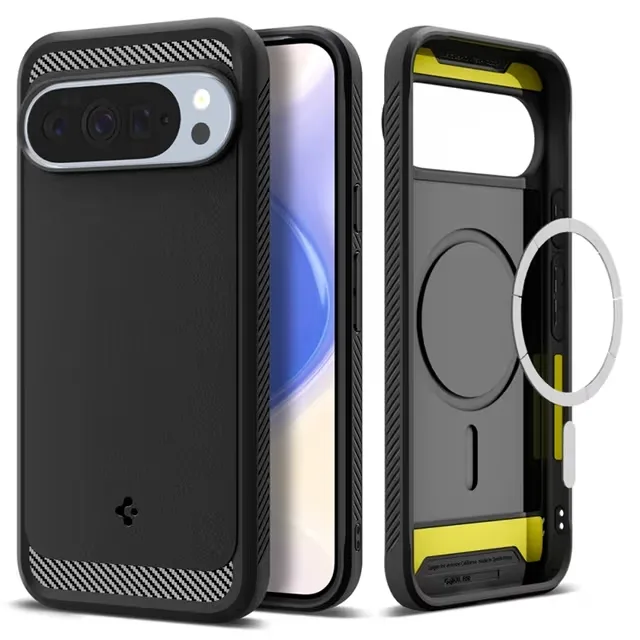 Spigen ACS09721 Rugged Armor MagSafe mobilskal för Google Pixel 10 Pro XL