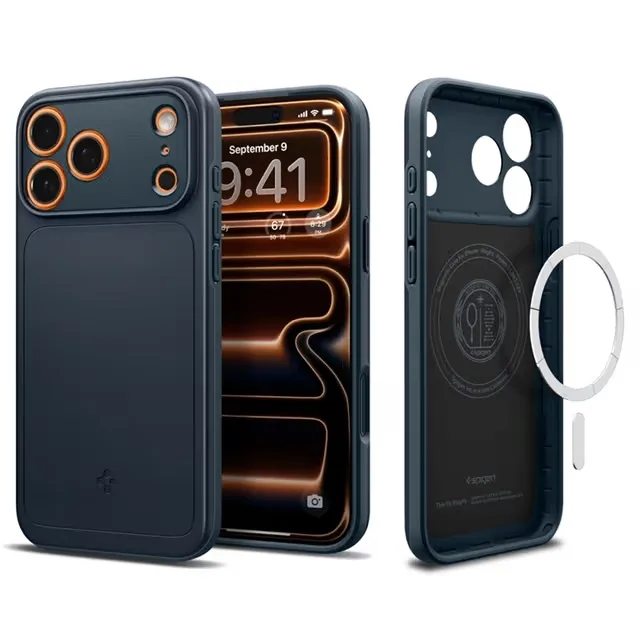 Spigen ACS10277 Thin Fit MagSafe mobilskal för iPhone 17 Pro Max