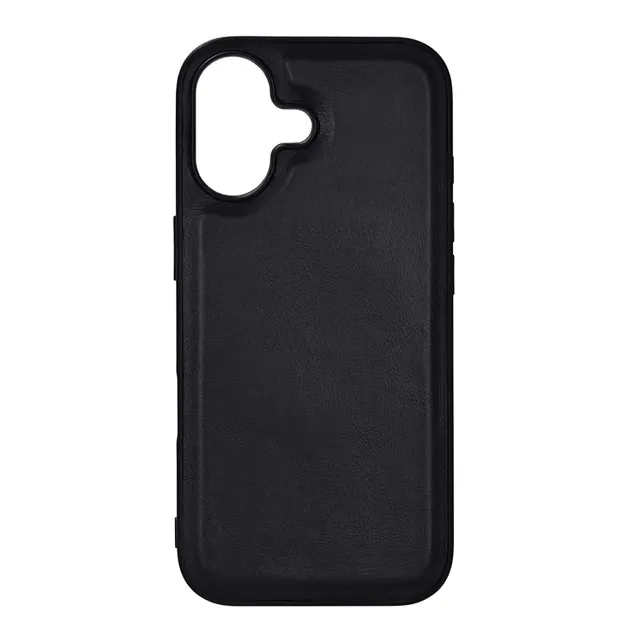 BUFFALO Back cover Leather Magseries iPhone 17 Black