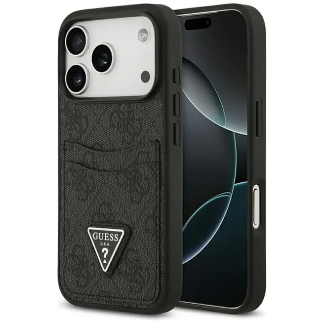 Guess Mobilskal till iPhone 17 Pro 4G Double Card Triangle