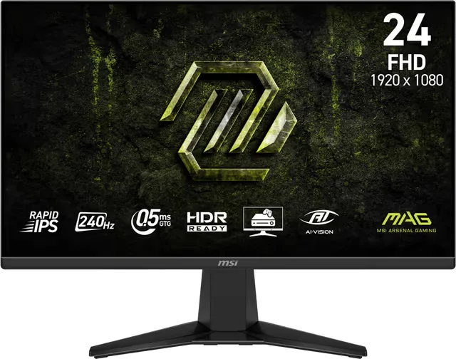 MSI MAG 245F X24 24/IPS/240Hz/1ms gamingskärm
