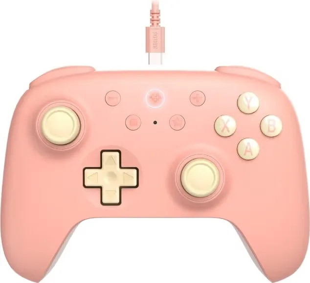 8Bitdo Ultimate 2C trådbunden pad Peach
