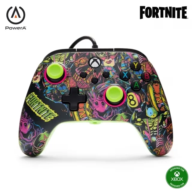 PowerA Advantage Wired Controller – Fortnite Glow